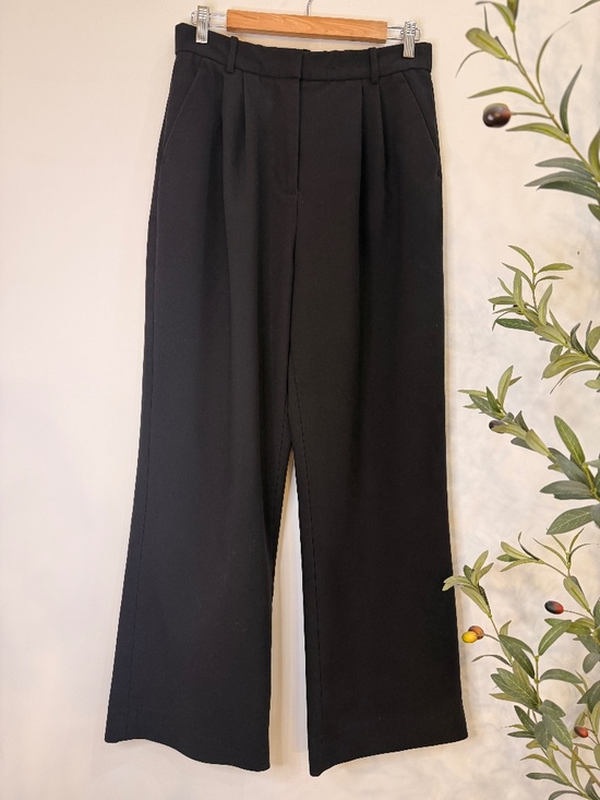 Abercrombie & Fitch Pants - Abercrombie Sloane Tailored Wide Leg Pants Black Size 29 Regular
